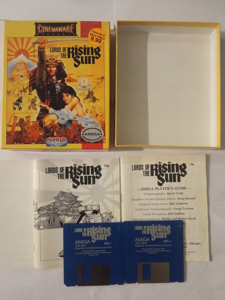 LORDS OF THE RISING SUN BIG BOX AMIGA