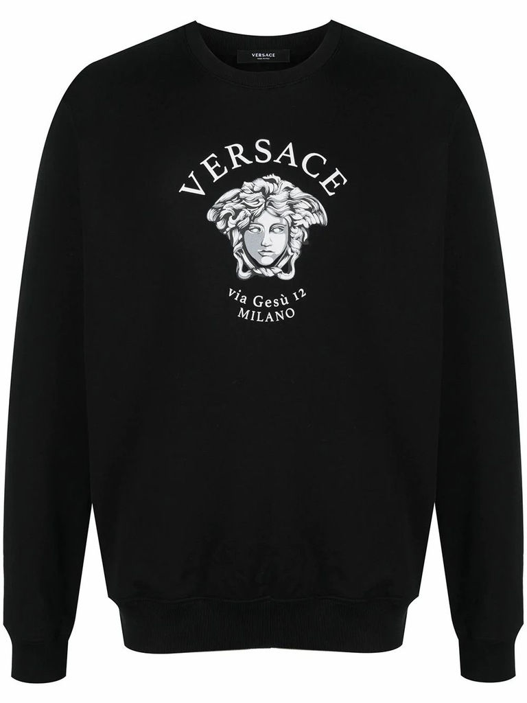 VERSACE MĘŻCZYZN CZARNY BLUZY XL INT