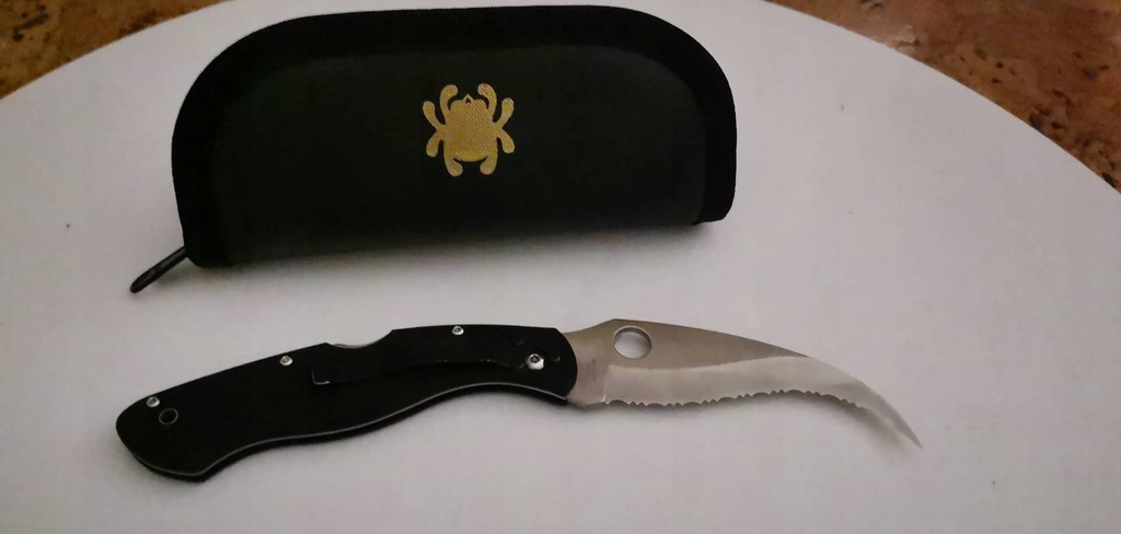 SPYDERCO CIVILIAN G-10 BLACK SPYDER (C12GS) TANIO!