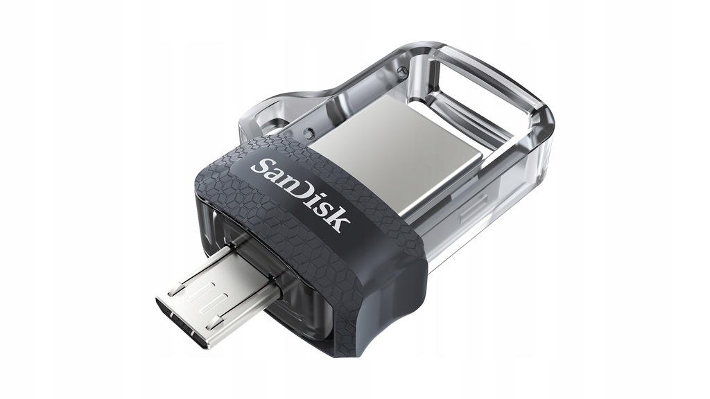 Pendrive SanDisk Ultra Dual Drive SDDD3-064G-G46 (64GB; microUSB, USB 3.0;