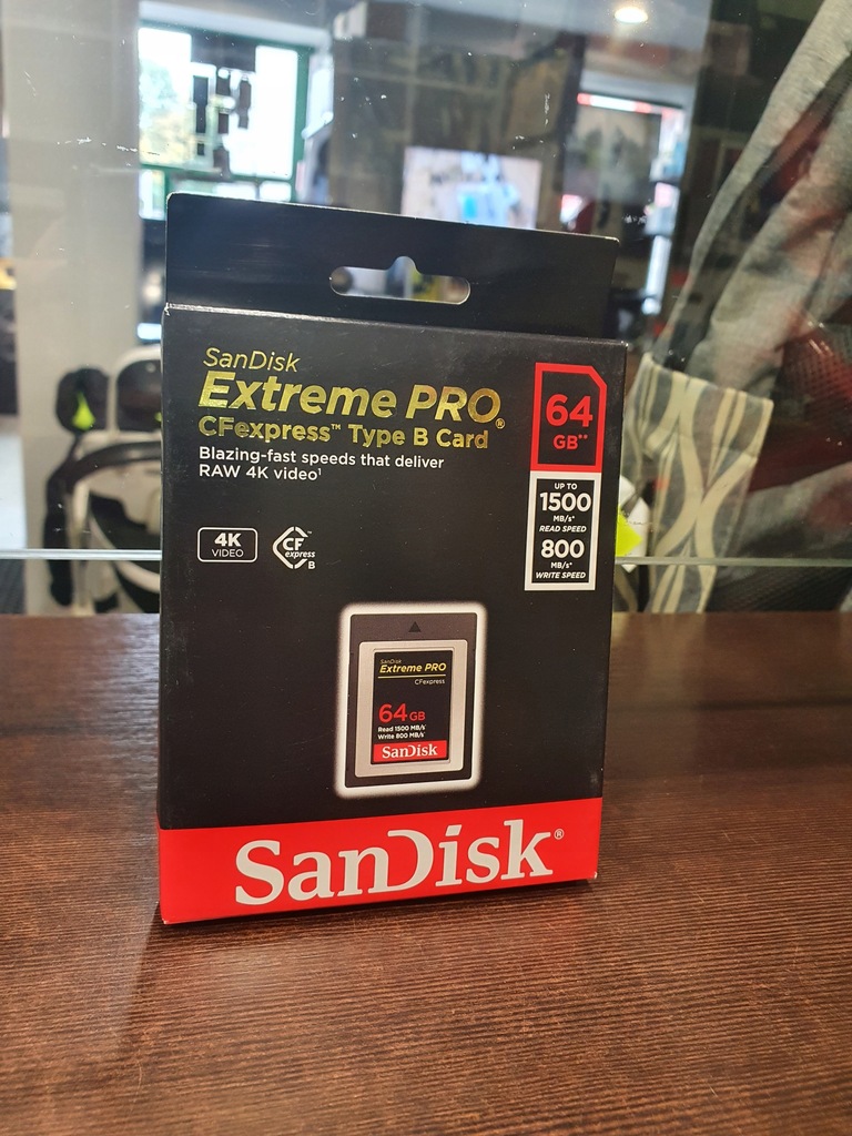 Купить SanDisk Extreme Pro CFexpress 64 ГБ, тип B 1500/800: отзывы, фото, характеристики в интерне-магазине Aredi.ru