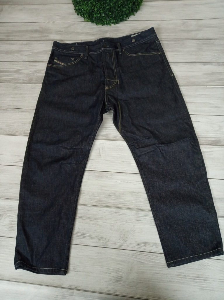 SPODNIE DIESEL NARROT JEANS OBNIŻONY KROK 34/32