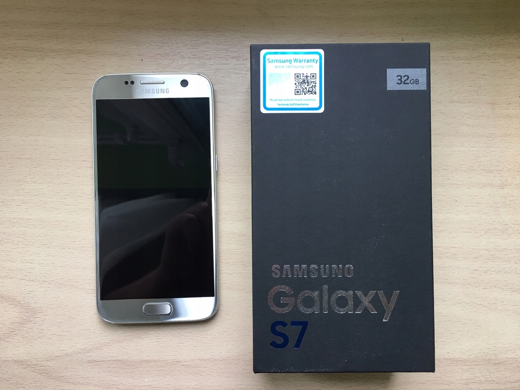 Samsung S7 32GB Silver GWARANCJA+GRATIS 8551110145 Samsung Galaxy S7 + etui + ładowarka brak pęknięć Rzeszów