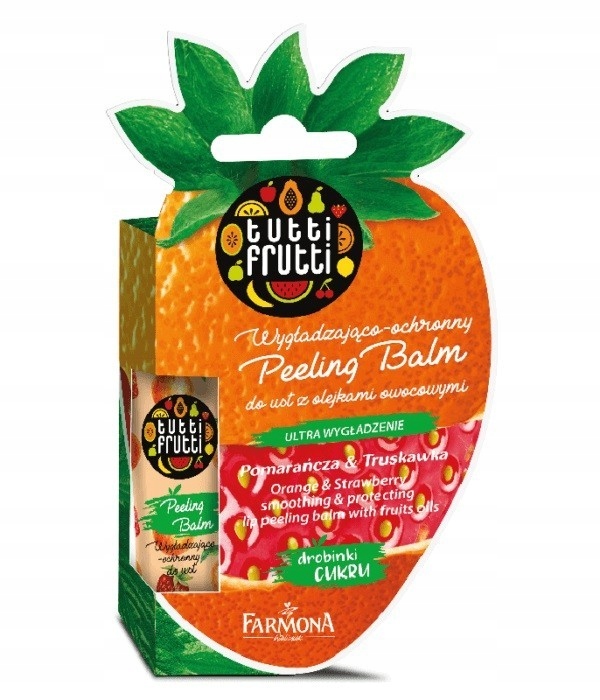 Farmona Tutti Frutti Balsam peelingujący do ust Po