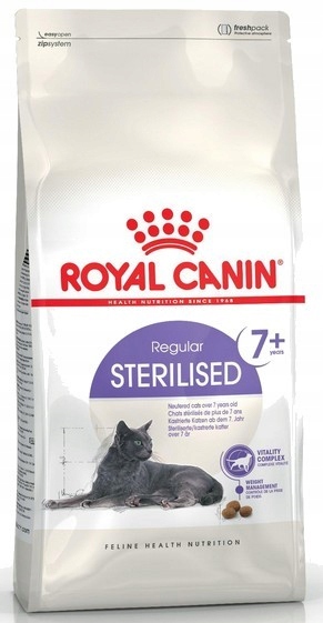 Royal Canin Sterilised 7+ karma sucha dla kotów do
