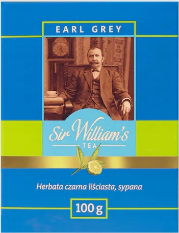 Herbata Sir William's Tea Earl Grey liść 100 g
