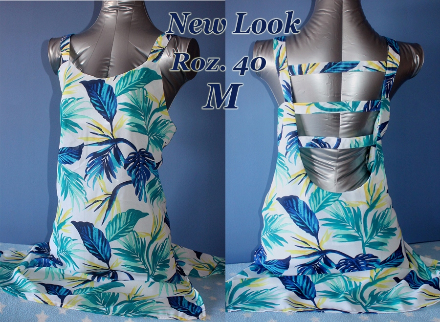 MINI letnia sukienka na lato Roz. 40 NEW LOOK