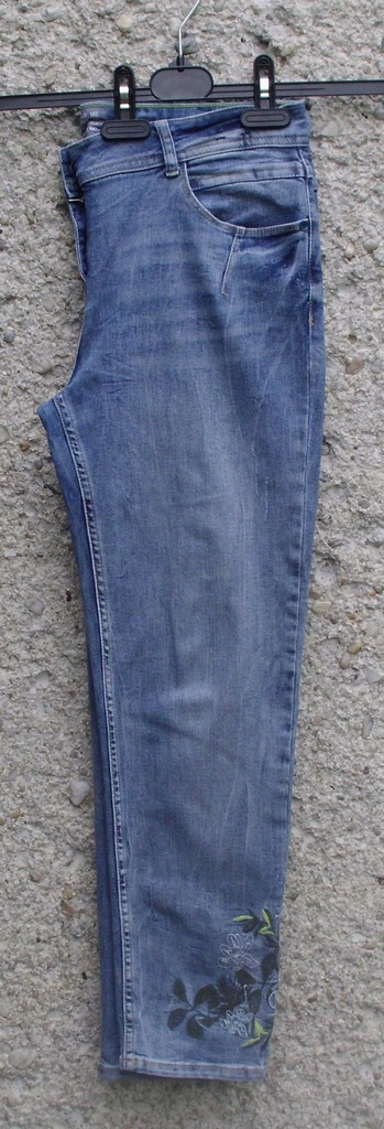 CECIL jeansy z haftem rozm.31 pas 90 cm