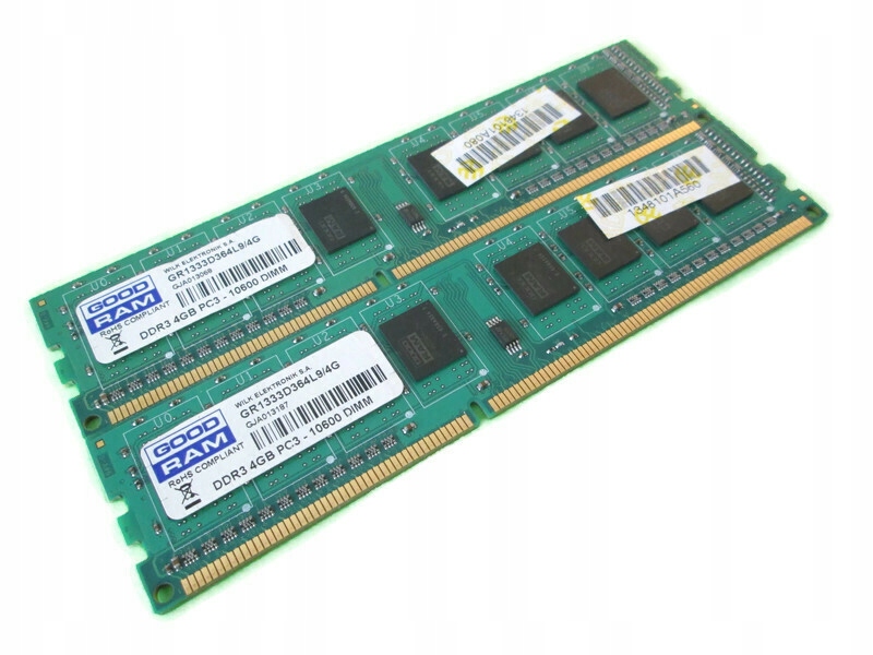 __GoodRAM 8GB (2x4GB) 1333Mhz CL9 DDR3 PC3-10600U