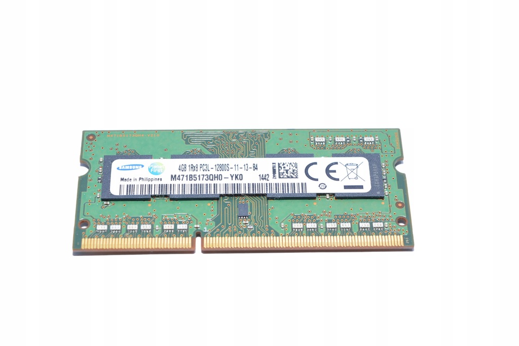 PAMIĘĆ RAM DDR3L SAMSUNG 4GB PC3L-12800S 1600MHz