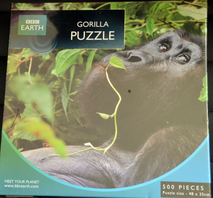 PUZZLE GORYL 500 elementów 48x35cm BBC Earth NOWE