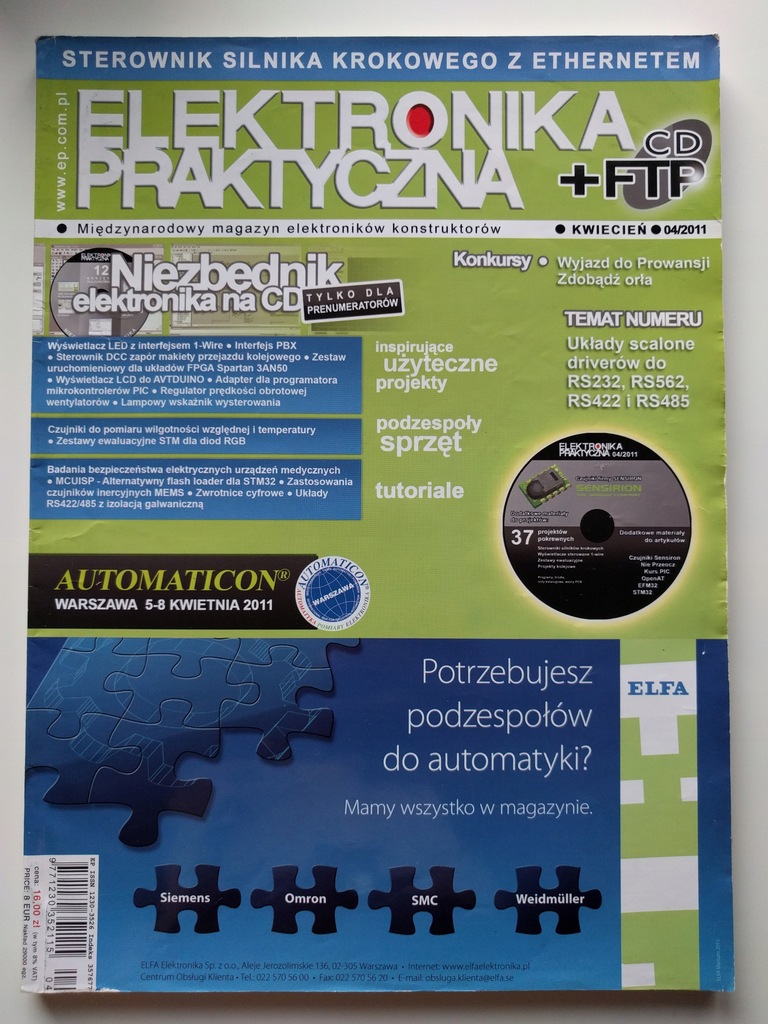 ELEKTRONIKA PRAKTYCZNA ZESTAW 13 NUMERÓW 2009-2011