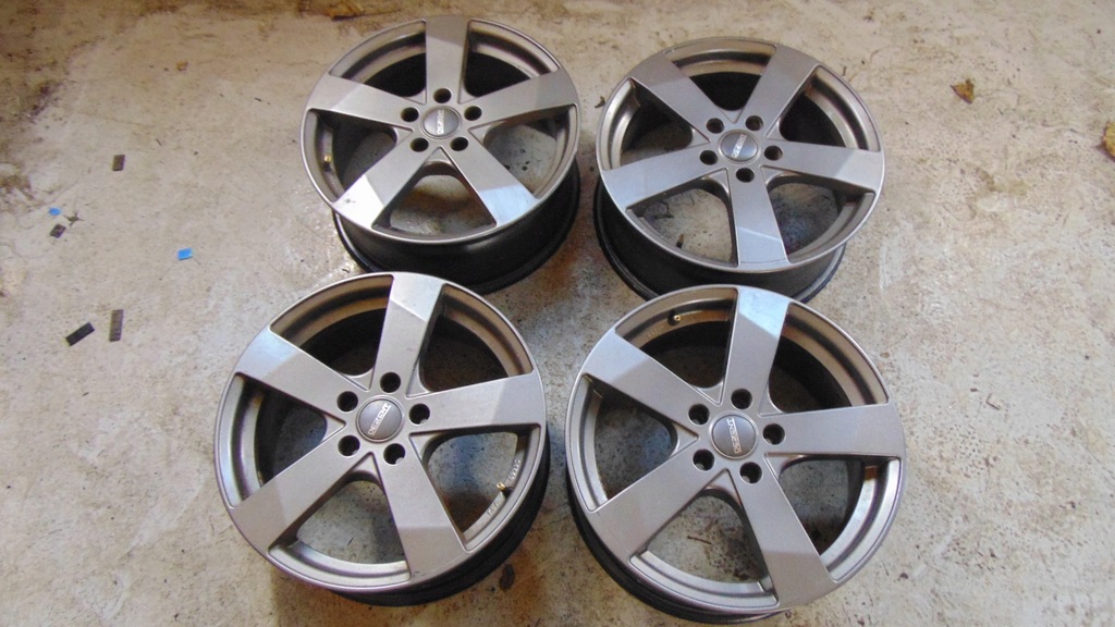 Felgi ALUFELGI 17'' Audi A6 A4 5x112 ET 48 FELGA ALUFELGA DEZENT KBA 49295