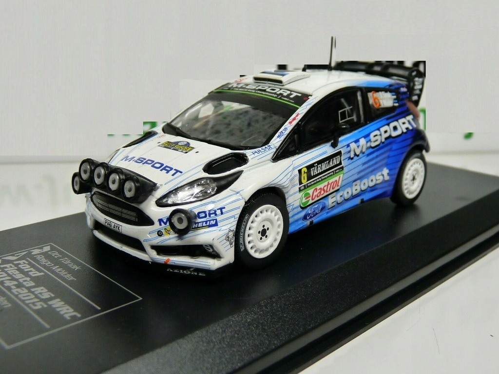 Ford Fiesta Rs Wrc Night Rally Sweden 2015 9135140245 Oficjalne Archiwum Allegro