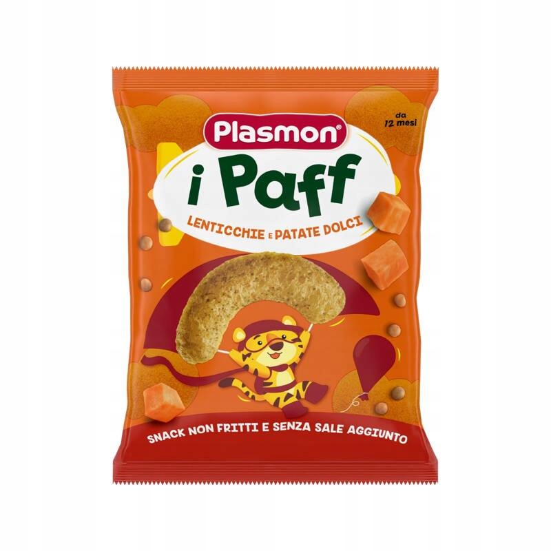 PLASMON Chrupki warzywne Paff soczewica bataty 15g