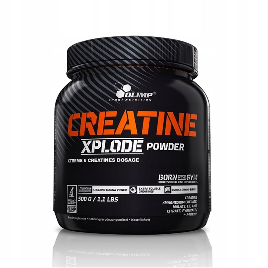 OLIMP CREATINE XPLODE 500g KREATYNA Pomarańcz