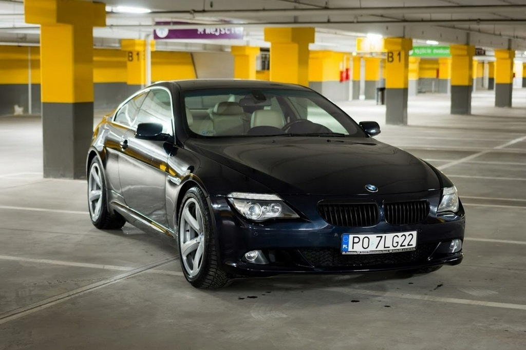 BMW 635 11.2007r Pełen Polift 3.5d 286km Bardzo