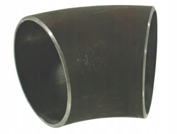 Kształtka rurowa nr 450 kolano do spawania 45° czarne, 6" 152, 4 x 3 mm FG4