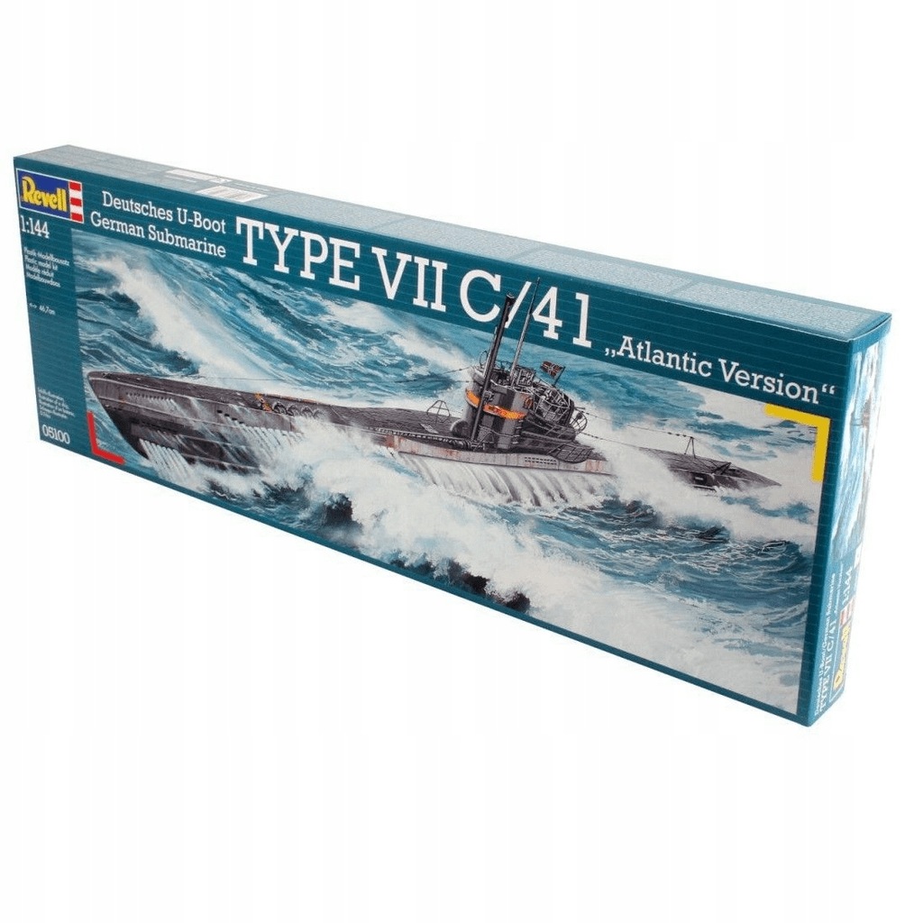 Купить Немецкая подводная лодка TYPE VII C/41 - Revell 05100: отзывы, фото, характеристики в интерне-магазине Aredi.ru