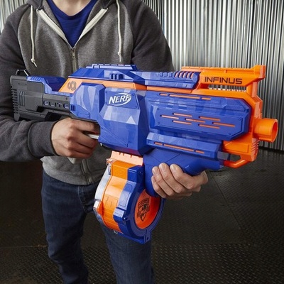 Купить АВТОМАТИЧЕСКАЯ ВИНТОВКА NERF N-STRIKE ELITE INFINUS E0438: отзывы, фото, характеристики в интерне-магазине Aredi.ru