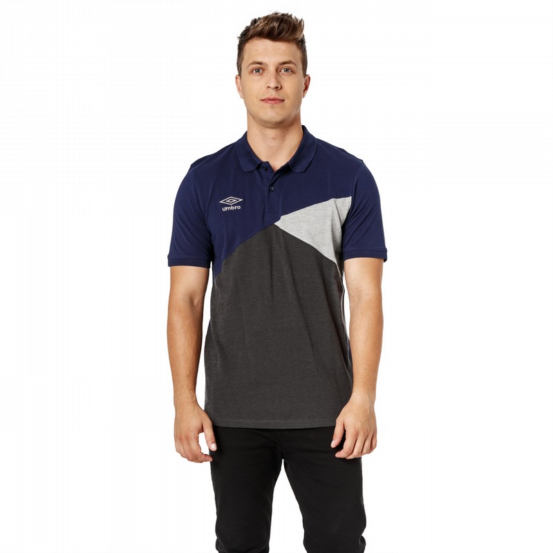 UMBRO (M) CUT AND SEW koszulka polo męska