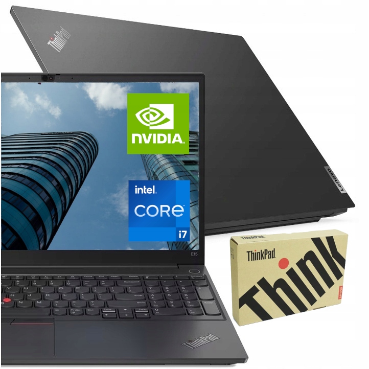 Biznesowy laptop Lenovo ThinkPad i7-11th/32/2TB/MX450 2GB/15,6" FHD/W11 Pro