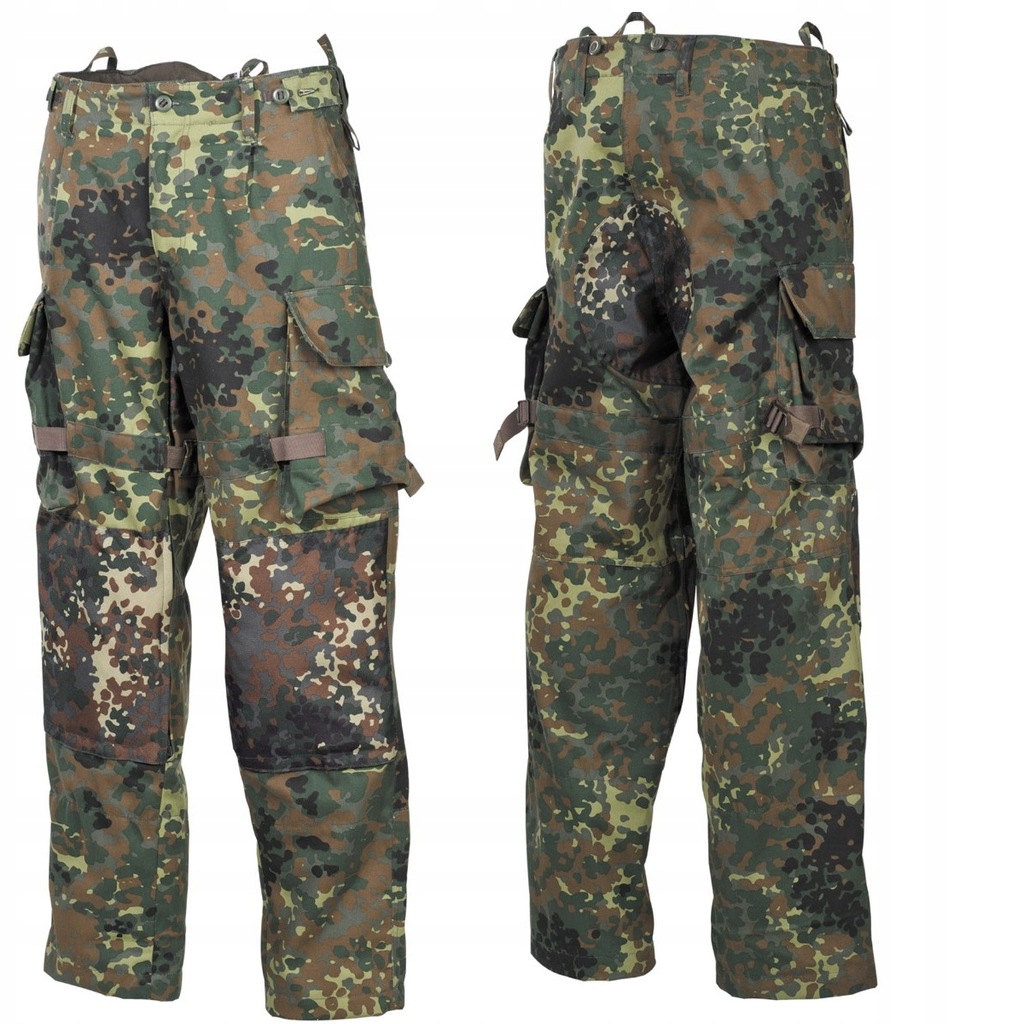 Spodnie wojskowe BW Flecktarn S-2XL