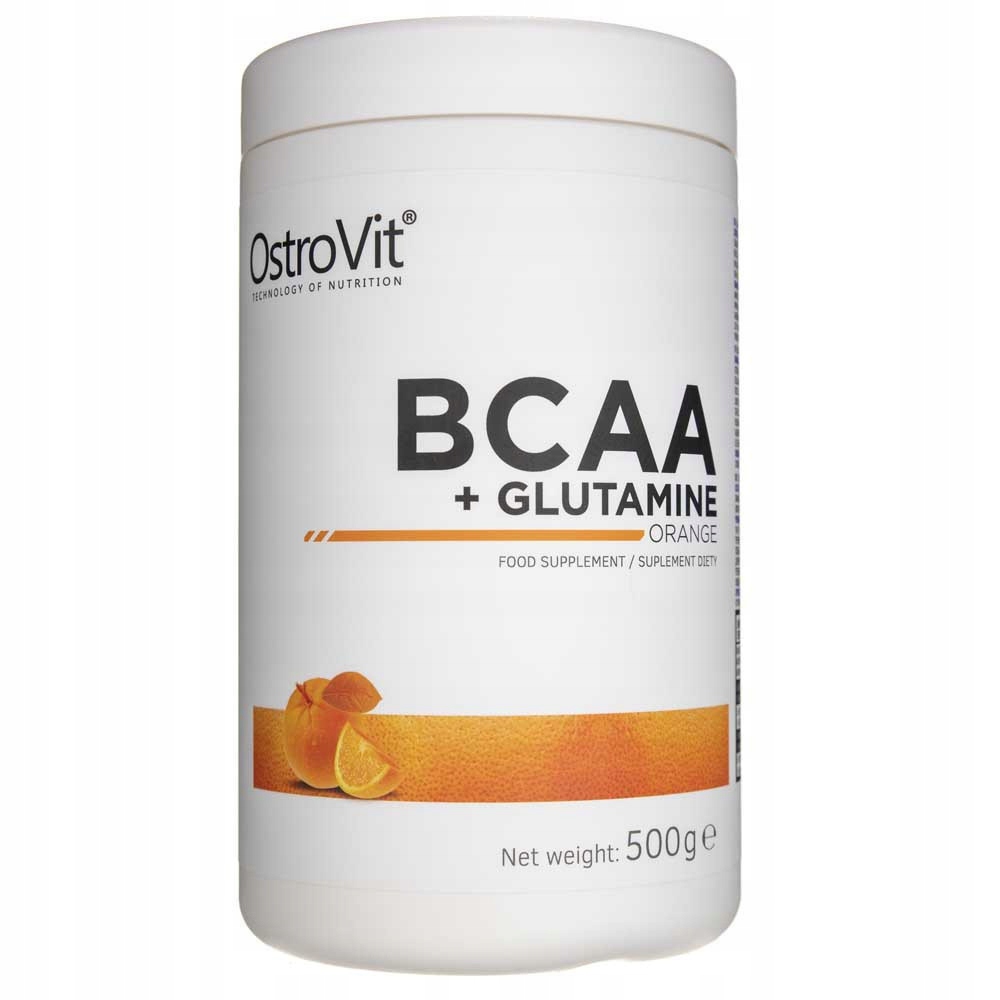 OstroVit BCAA + Glutamine pomarańcz - 500 g