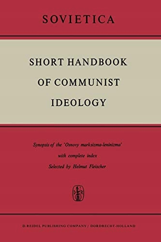 Fleischer, H. Short Handbook of Communist Ideology