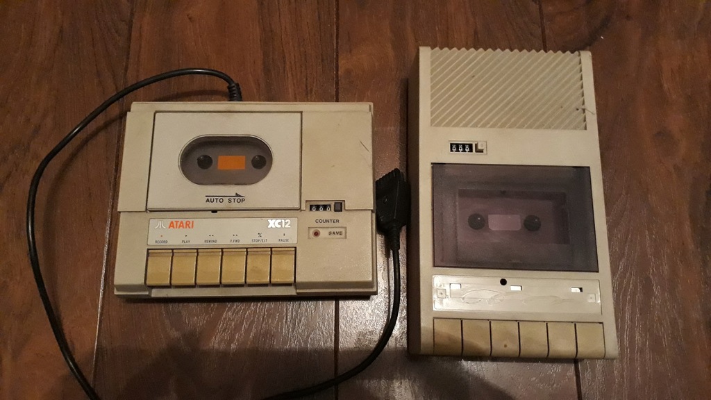 Magnetofon Atari XC12 i XC11 - 2szt.
