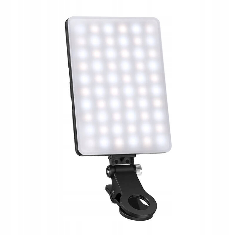 LAMPA DO SELFIE MOBILNA BI COLOR LED AKUMULATOR GWINT 1/4" + KLIPS NEEWER