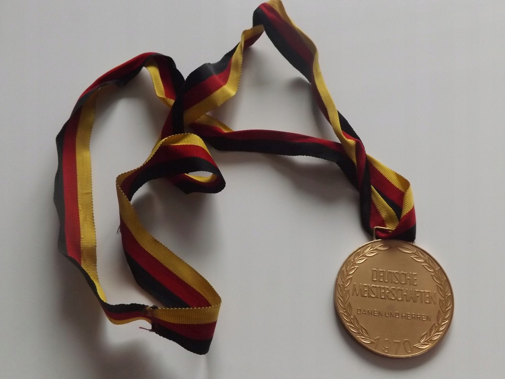 Medal DVFL DER DDR , Mistrzostwa Niemiec Mężczyzn i Kobiet 1970