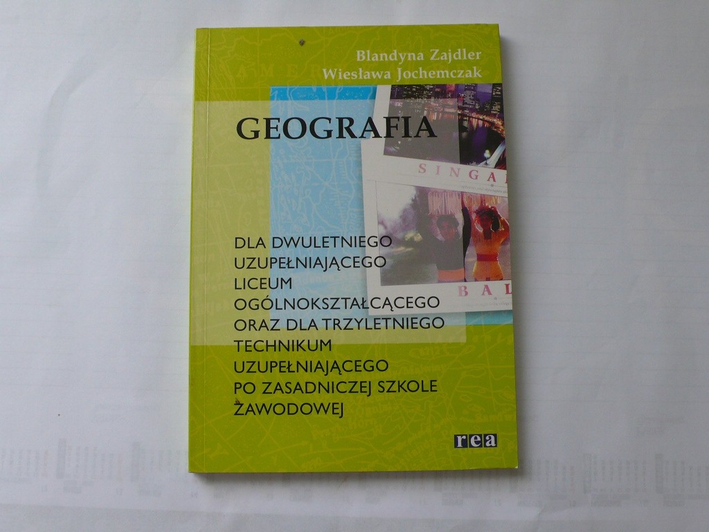 Geografia dla 2 let.uzupełniają. LO i 3 let. Tech.