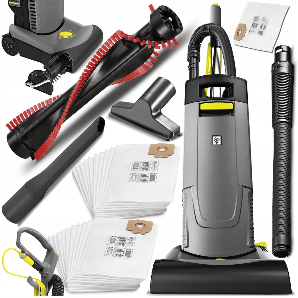 KARCHER CV 30/1 ODKURZACZ SZCZOTKOWY KOLUMNOWY PRO 8545580824 oficjalne archiwum Allegro