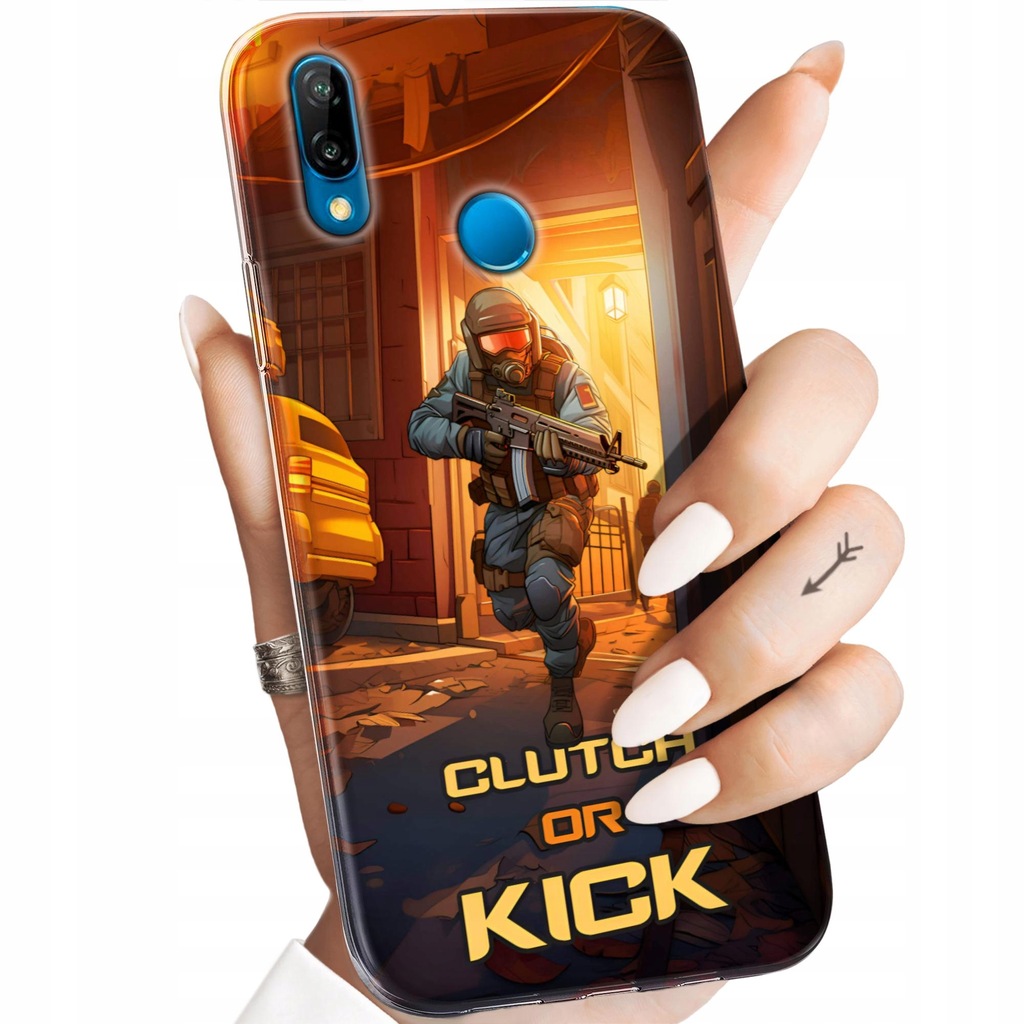 ETUI DO HUAWEI P20 LITE WZORY CS GO COUNTER-STRIKE OBUDOWA POKROWIEC CASE
