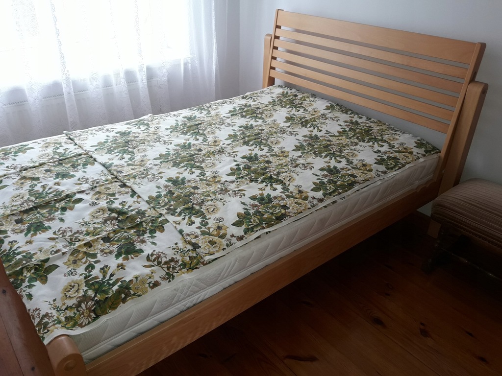 Łóżko buk 140 cm