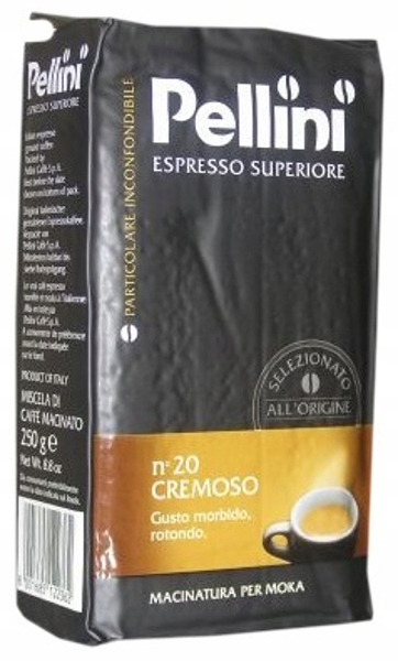 Pellini Superiore Cremoso n'20 Kawa Mielona 250g