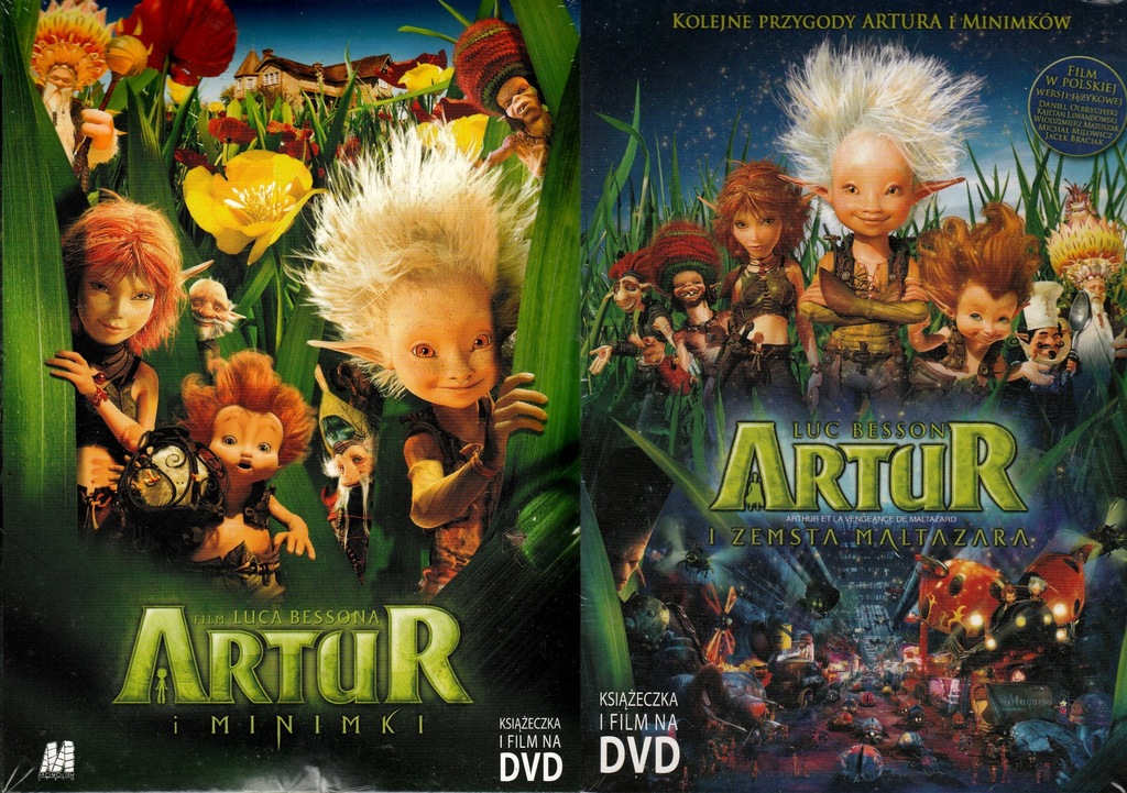 Artur I Minimki Artur I Zemsta Maltazara 2 Dvd 6772104718 Oficjalne Archiwum Allegro