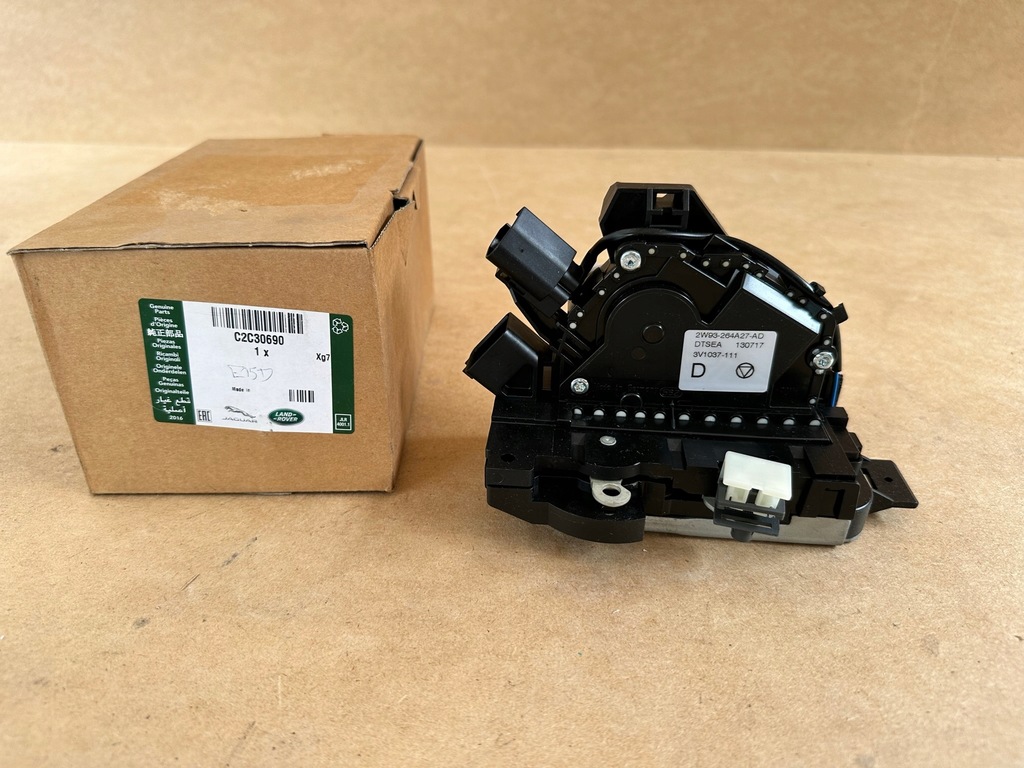 JAGUAR XJ X350 ZAMEK ZATRZASK DRZWI LEWY PRZÓD - 14337587458