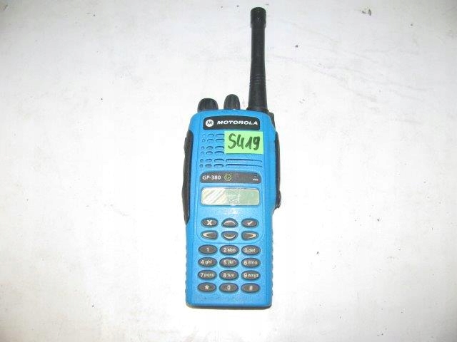 KRÓTKOFALÓWKA MOTOROLA GP 380 - NR S419