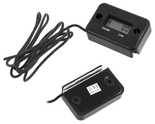 LICZNIK MOTOGODZIN CZASU PRACY SILNIKA 2T/4T KOSIARKA MOTOCYKL WODOODPORNY