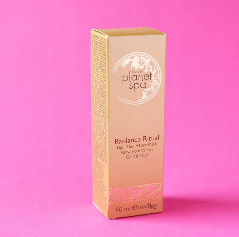 Avon Planet SPA 50ml rozświetlająca maseczka gold