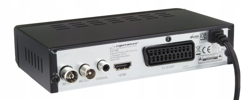 Tuner TV Esperanza EV104 (MPEG-1, MPEG-2, MPEG-4,