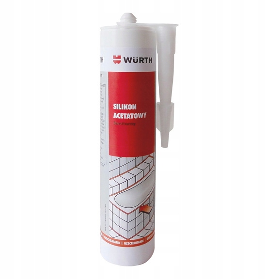 Würth Silikon Acetat Szary 310 ML