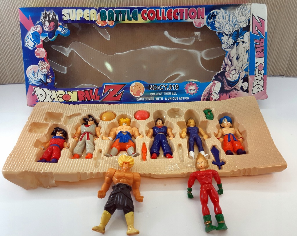 Dragon Ball-super kolekcja=zestaw