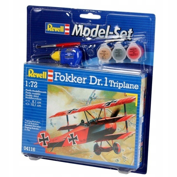 Model Set Fokker Dr. 1 Tripla Revell