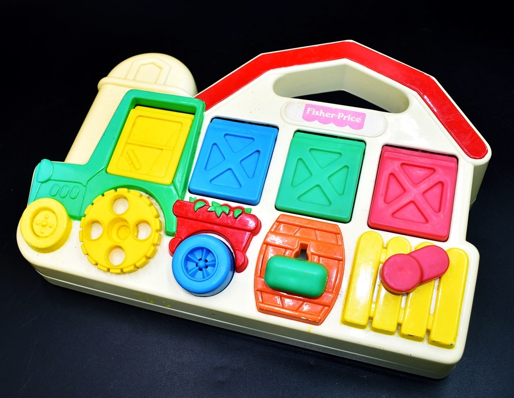 9048-13 .FISHER PRICE.. a#g WYSKAKUJACE ZWIERZATKA