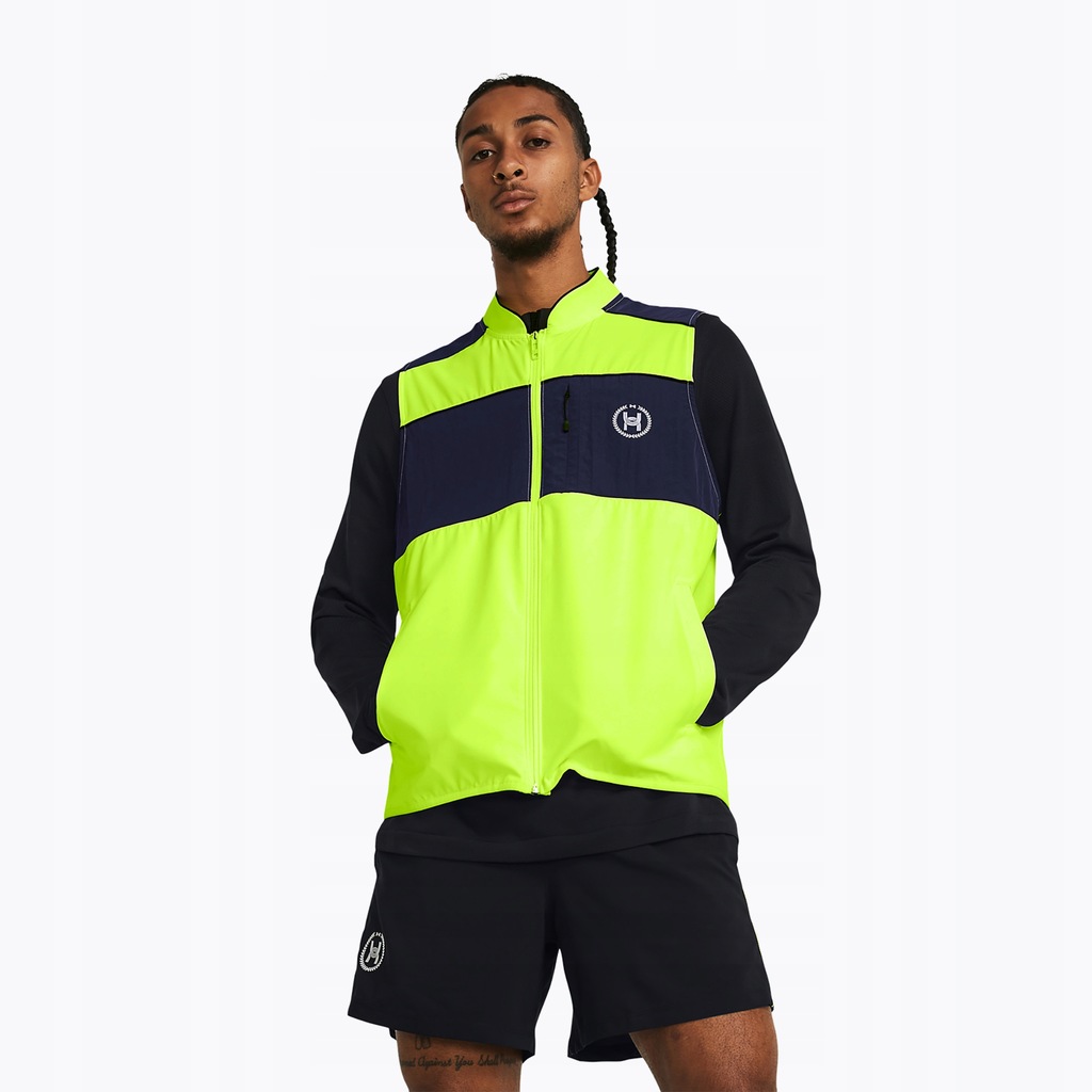 Kamizelka do biegania męska Under Armour Run Everywhere high-vis yellow/mid