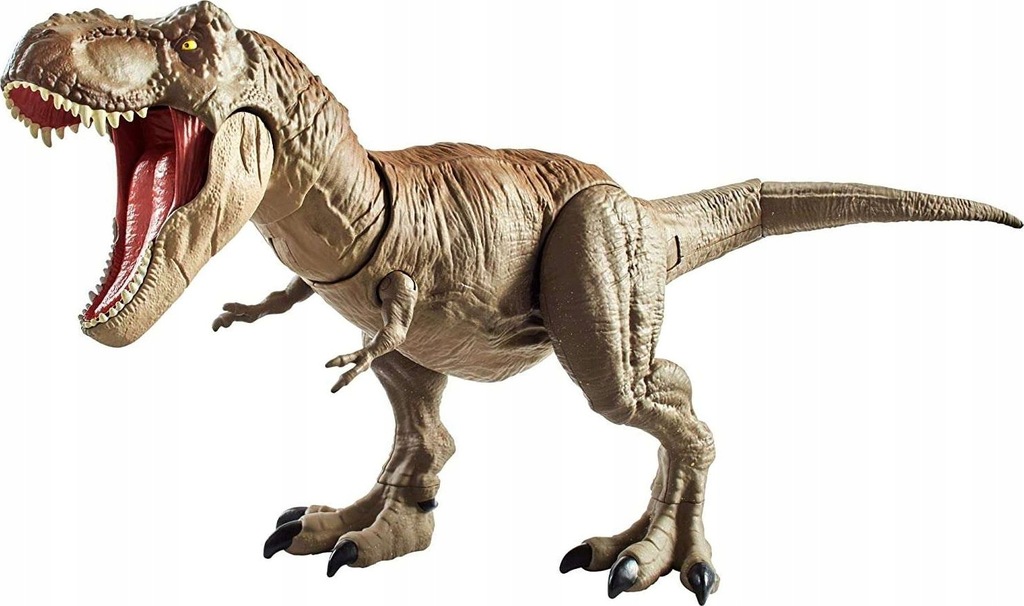 OUTLET Dinozaur T-Rex Jurassic World Tyranozaur Mega atak 52cm Mattel
