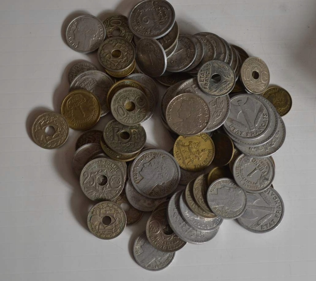 Stara Francja miks - 270 gram monet każda inna BCM